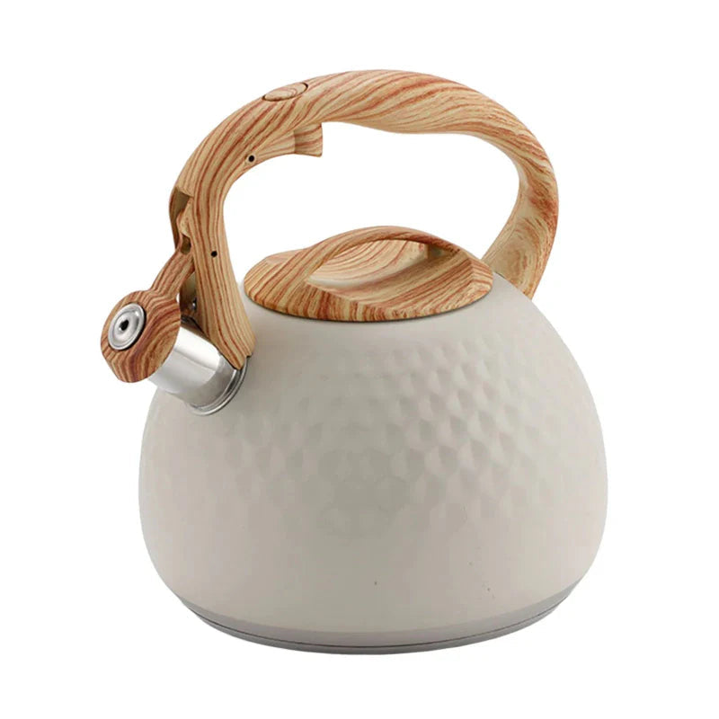 Tea kettle with Anti-Scald Handle Stainless Steel Whistling Kettle