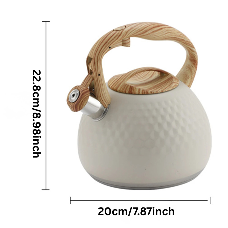 Tea kettle with Anti-Scald Handle Stainless Steel Whistling Kettle