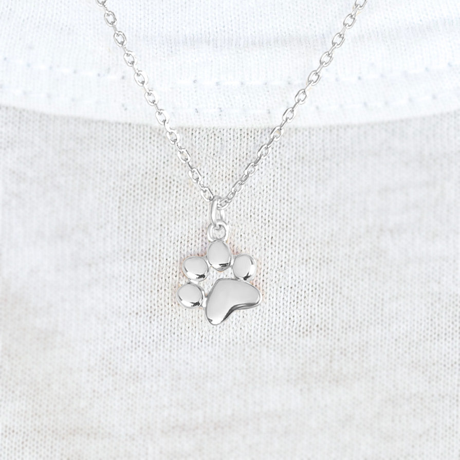 Delicate Paws Necklace for Animal Lovers