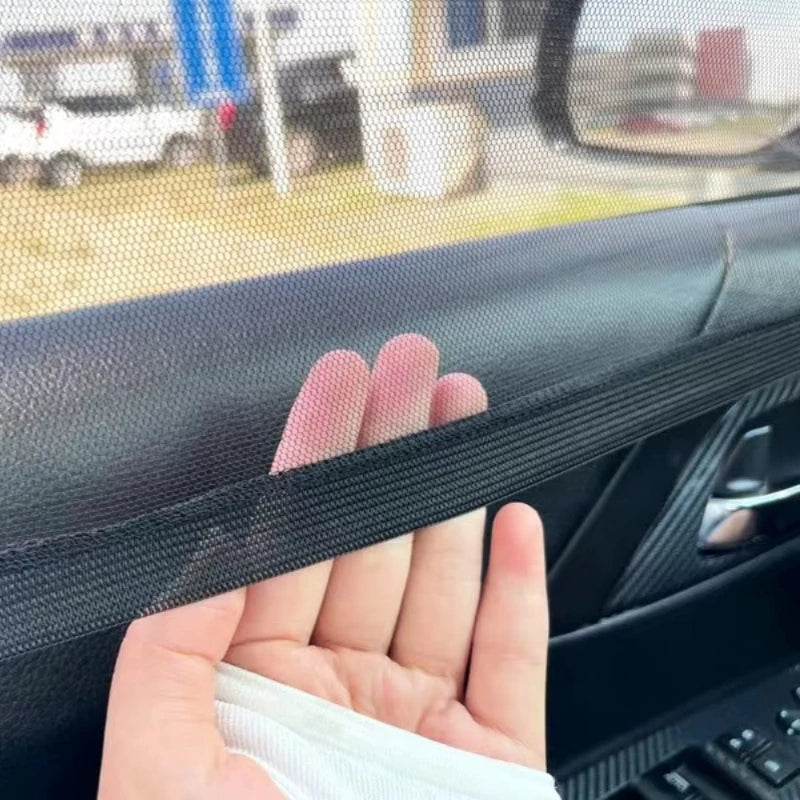 Car protection net: Sun protection & thermal insulation