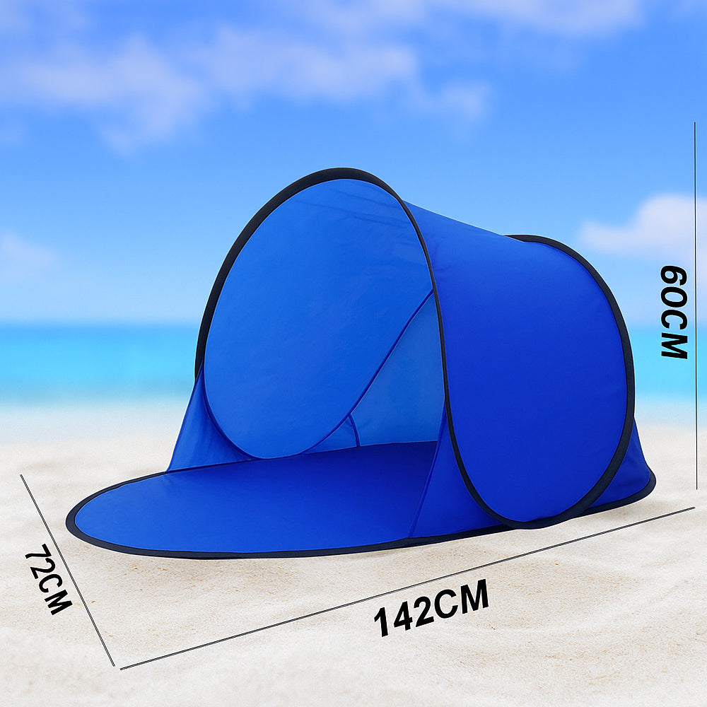 SunFree RelaxCap – Foldable Face Screen Parasol with Phone Window and UV Protection