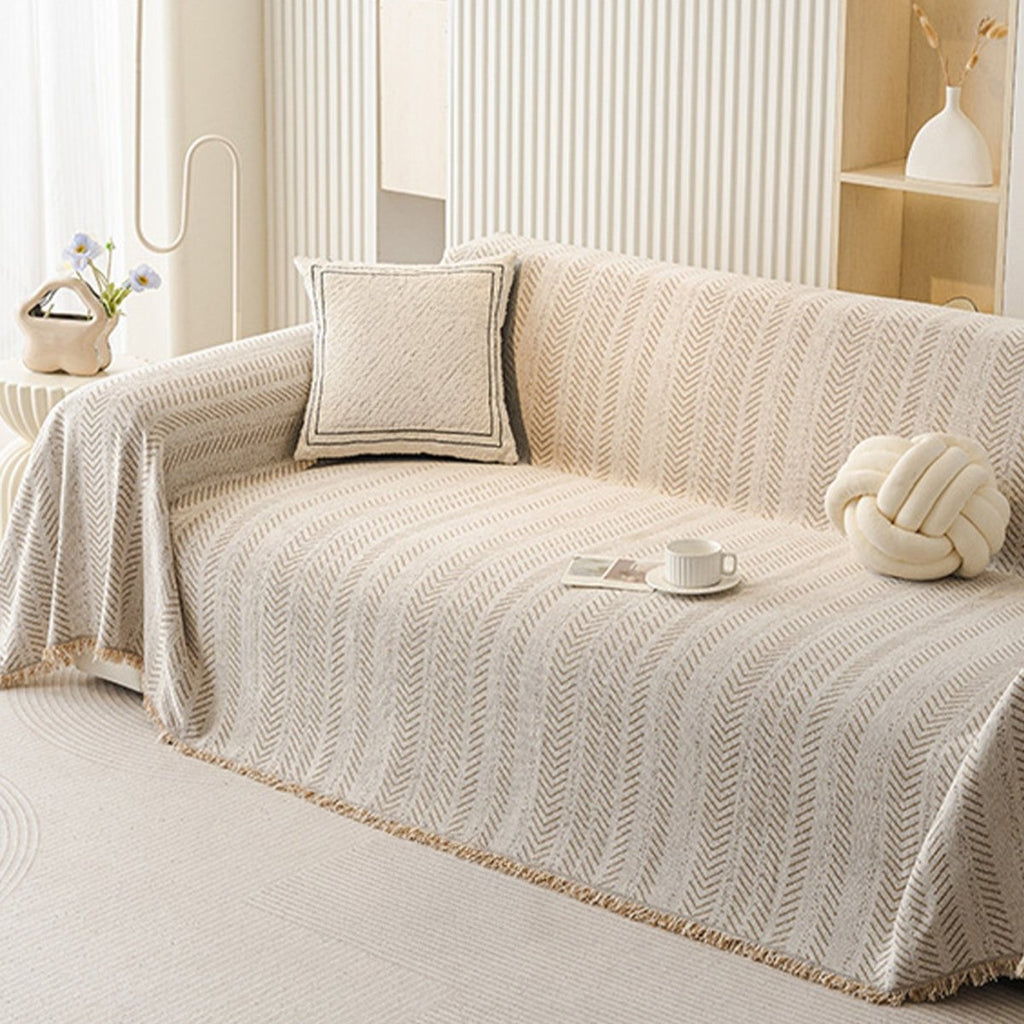 TexturaHome – Scratch-resistant chenille sofa cover
