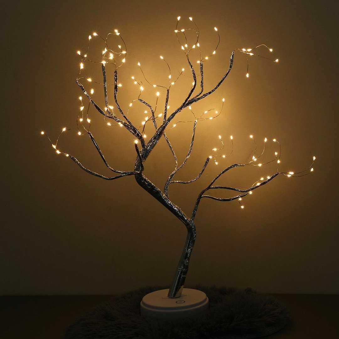 LuxeGlow Bonsai Tree Lamp | Elegant lighting solution for a serene indoor environment