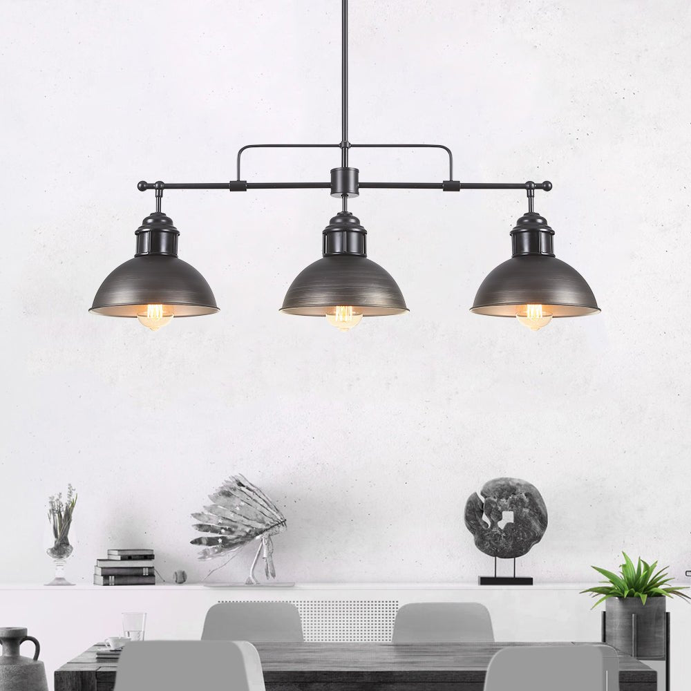 Pendant Lamp for Kitchen with Three Shades
