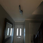 Recessed Black LED Strips of Long Length