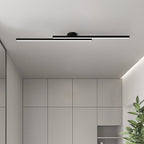 Recessed Black LED Strips of Long Length