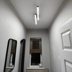 Recessed Black LED Strips of Long Length