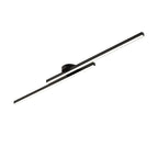 Recessed Black LED Strips of Long Length