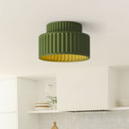 Nordic Ceiling Lamp made of Ceramic in Cream Color