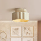 Nordic Ceiling Lamp made of Ceramic in Cream Color