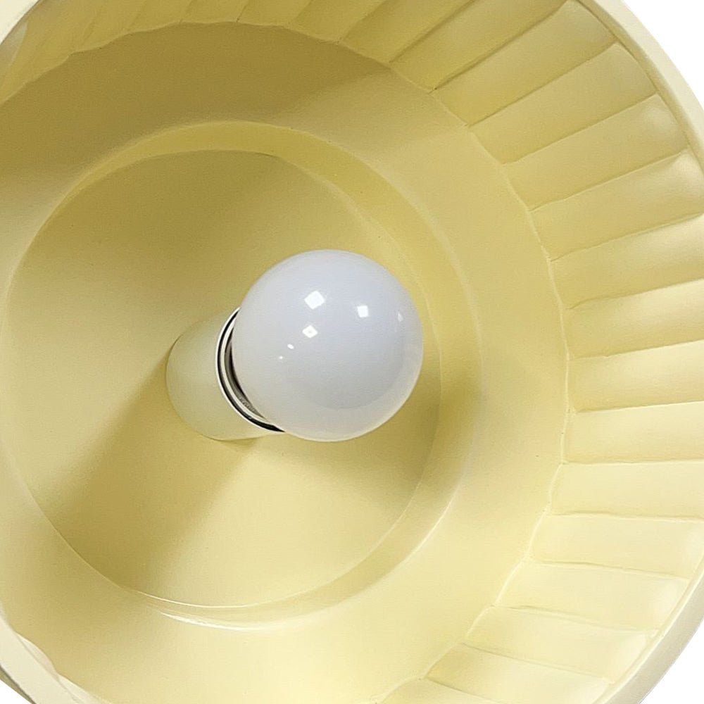 Nordic Ceiling Lamp made of Ceramic in Cream Color
