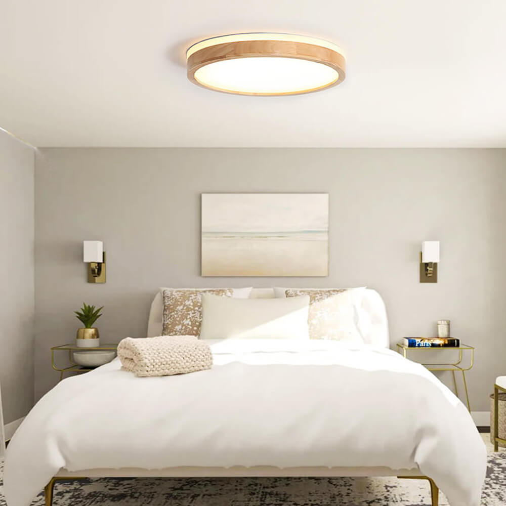 Scandinavian LED Ceiling Lamp with Dimming Function