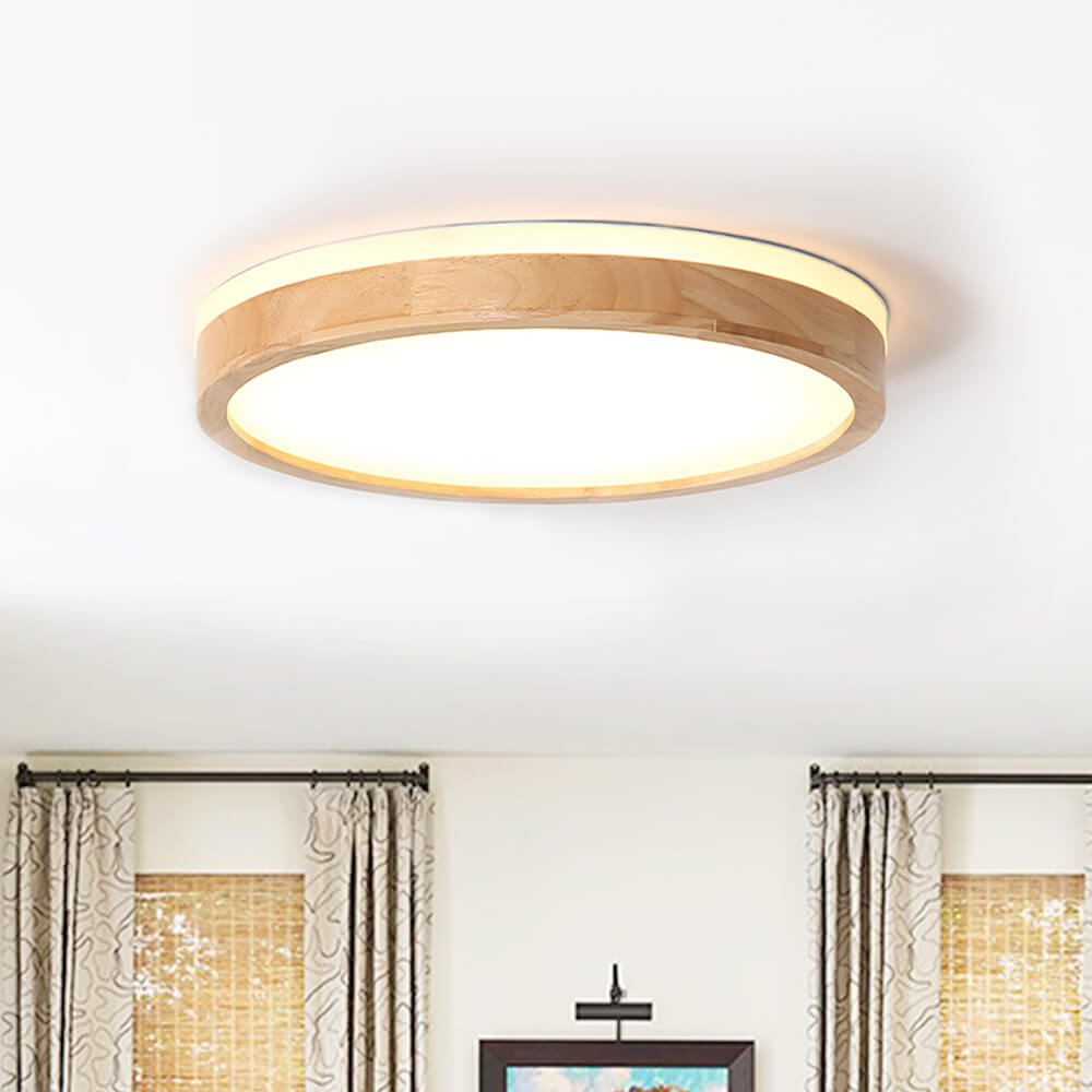 Scandinavian LED Ceiling Lamp with Dimming Function