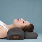 Ergonomic Memory Foam Neck Pillow with Removable Washable Cover