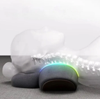 Ergonomic Memory Foam Neck Pillow with Removable Washable Cover