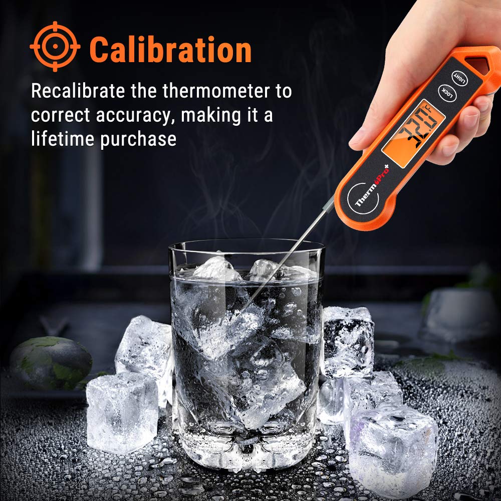 Digital Meat Thermometer – Waterproof, Instant Read & Ambidextrous Design