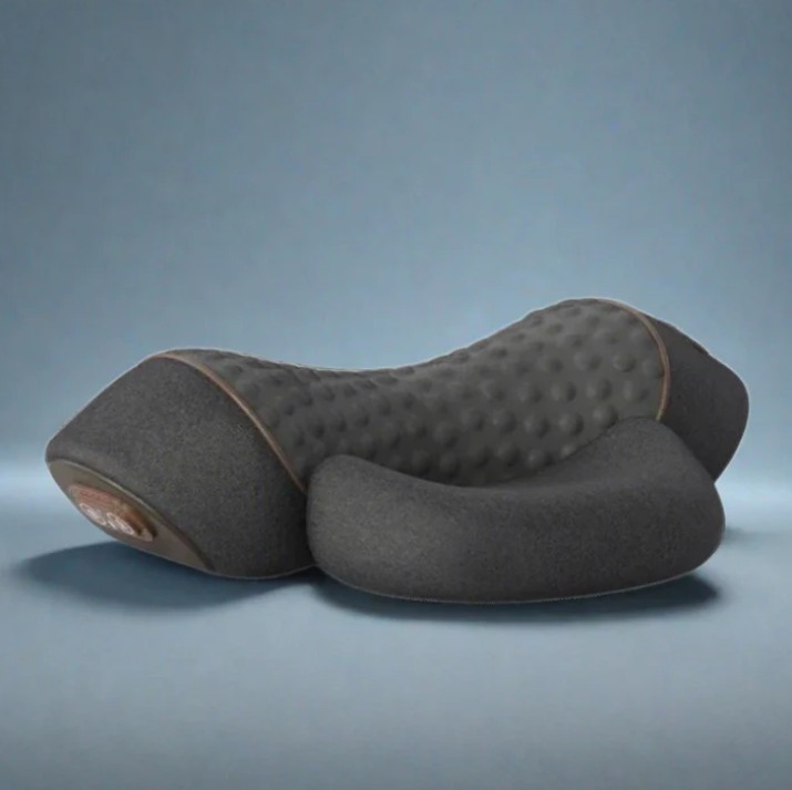 NeckEase Orthopedic Therapy Pillow – Memory Foam Neck & Spine Support for Pain Relief & Better Sleep