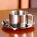 Three-Piece Stainless Steel Cup Set