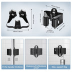 TIDYGARD – Durable Wall-Mounted Garden Tool Holder with Anti-Slip Clamps for Garage and Shed Organization