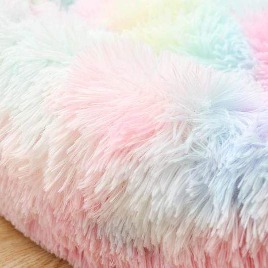 Cozy Dog Bed - Large Size, Machine Washable, Calming Design Imitation of Mother's Fur for Ultimate Comfort and Relaxation