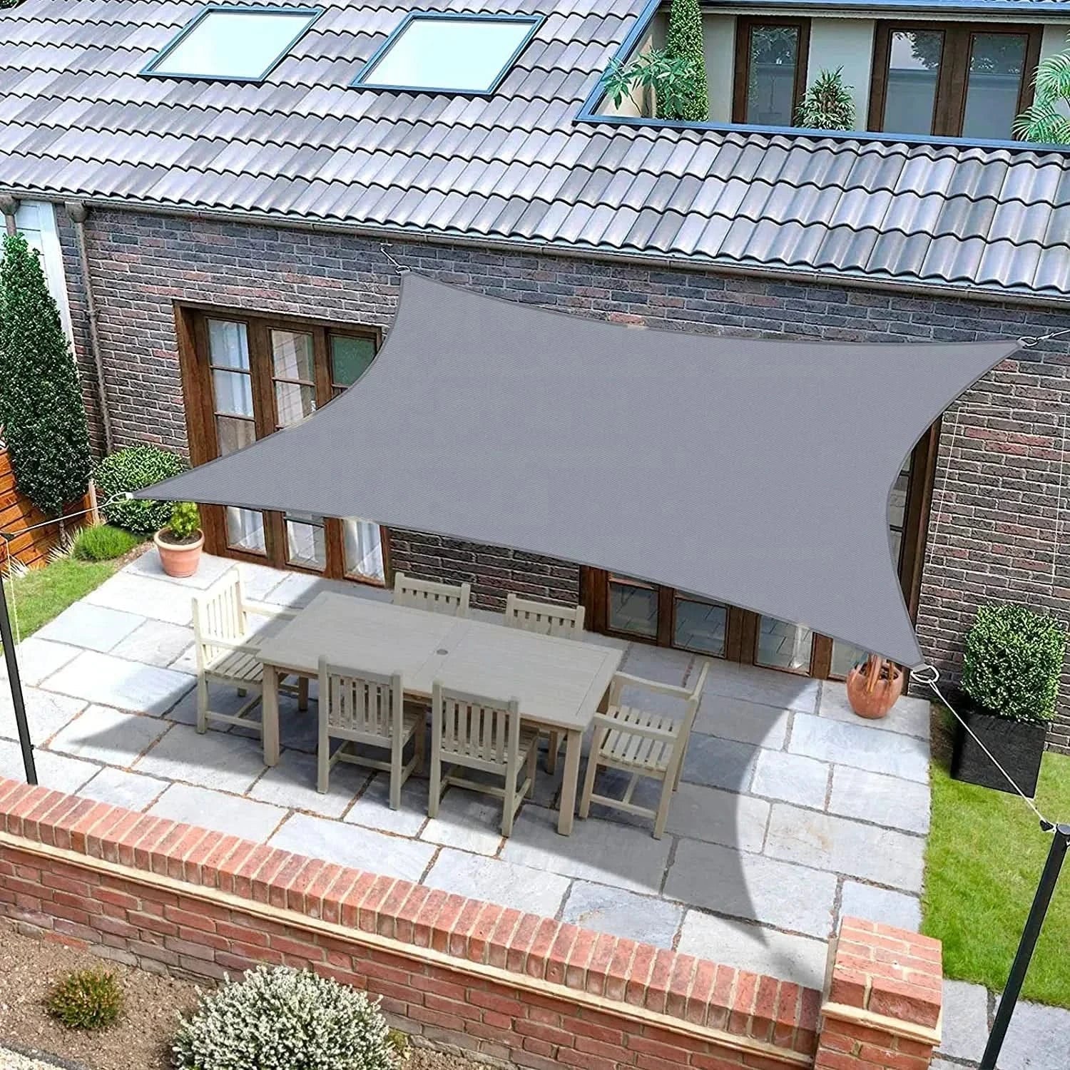 Outdoor Awning, Waterproof UV-Resistant Fabric with Multiple Sizes