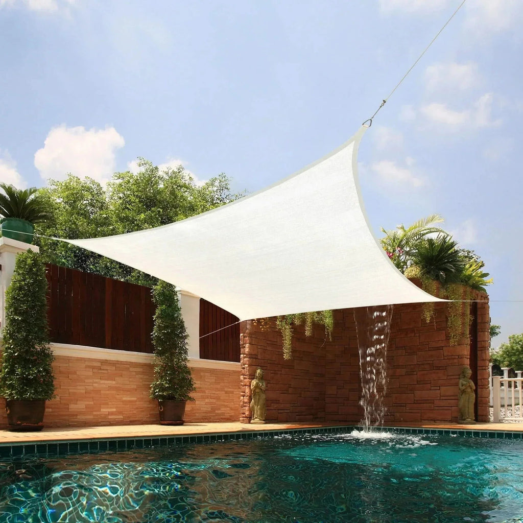 Portable waterproof UV awning