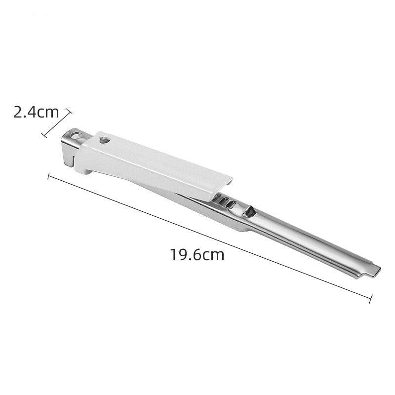 Multifunctional stainless steel adjustable can opener