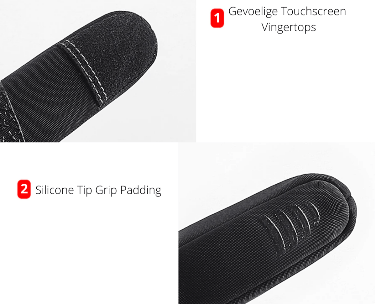 Touch PRO Gloves – Warm & Waterproof Winter Gloves with Touchscreen Function