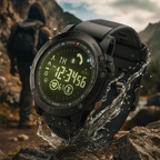 Smartwatch Rugged Waterproof Military Design