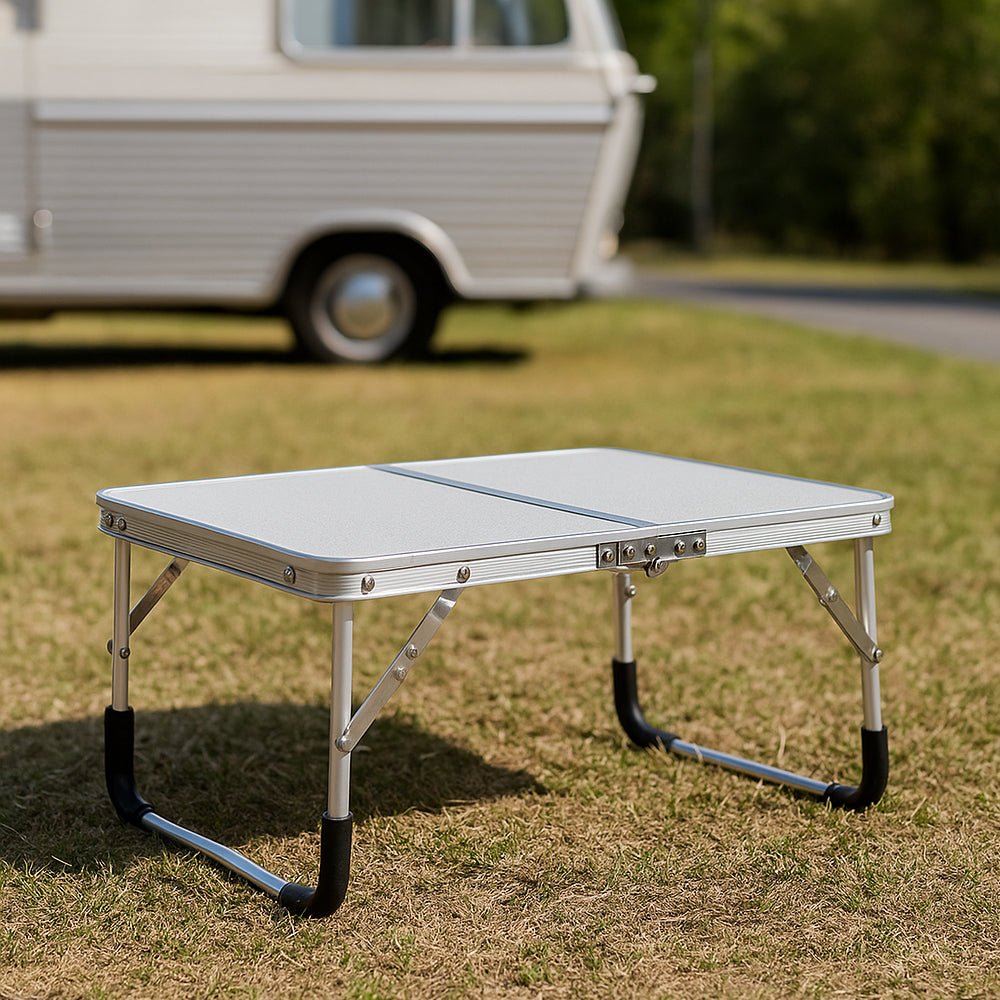 Trailfold Table – Compact Foldable Table for Camping, Balcony & Outdoor Use