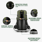 TRAILPRO 50L – Hiking Backpack with Breathable Back & Smart Storage
