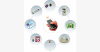 Anti-Transmission Device for Keys and Wallet with 4-in-1 LED Wireless Remote Control