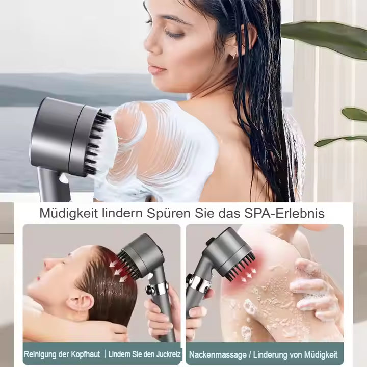 High-Pressure Shower Head with Water-Saving Spray Technology