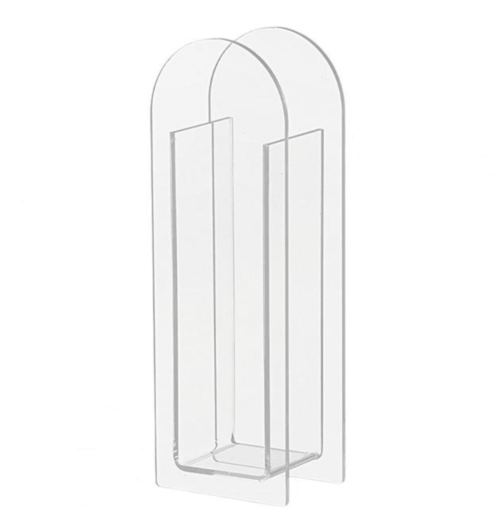 Transparent Acrylic Flower Vase