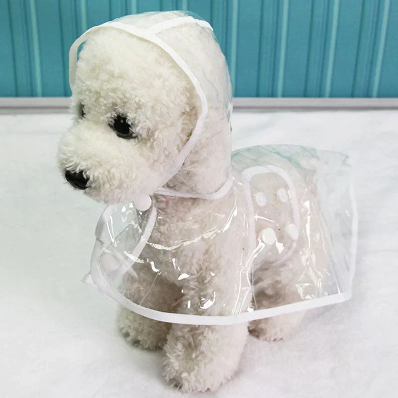 Transparent Waterproof Raincoat for Dogs - DryPaw