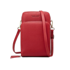 Triple Secure Leather Phone Purse: Elegance Meets Practicality