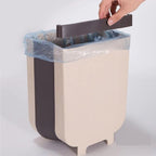 Collapsible Cabinet Door Hanging Trash Bin