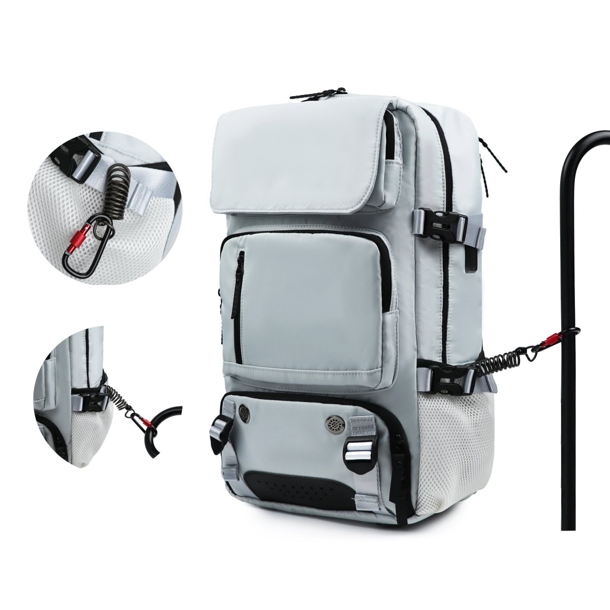 TRAVELMAX Pack – Waterproof Travel Backpack with USB Port, Shoe Compartment & Anti-Theft Pocket