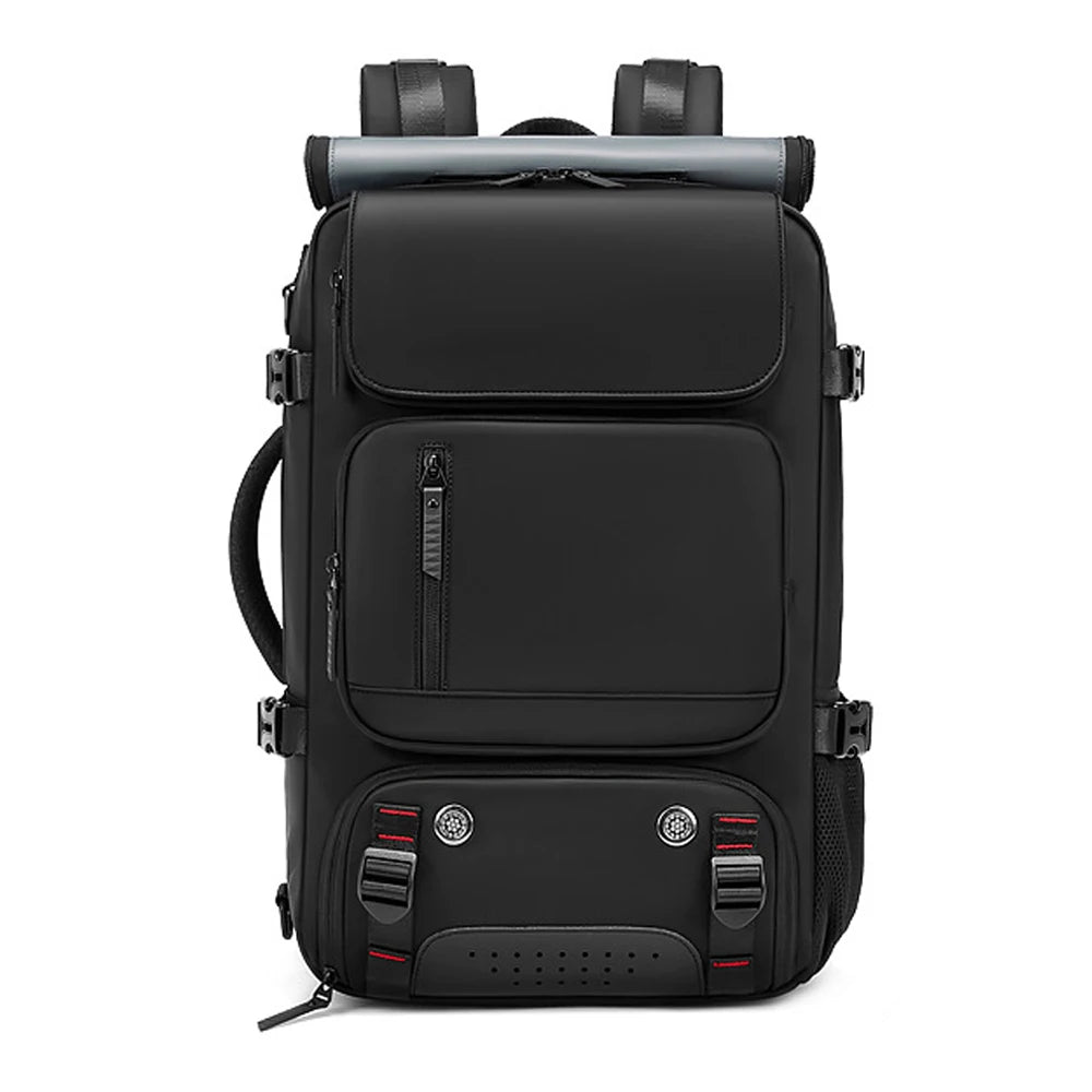 TRAVELMAX Pack – Waterproof Travel Backpack with USB Port, Shoe Compartment & Anti-Theft Pocket
