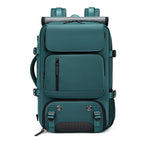 TRAVELMAX Pack – Waterproof Travel Backpack with USB Port, Shoe Compartment & Anti-Theft Pocket