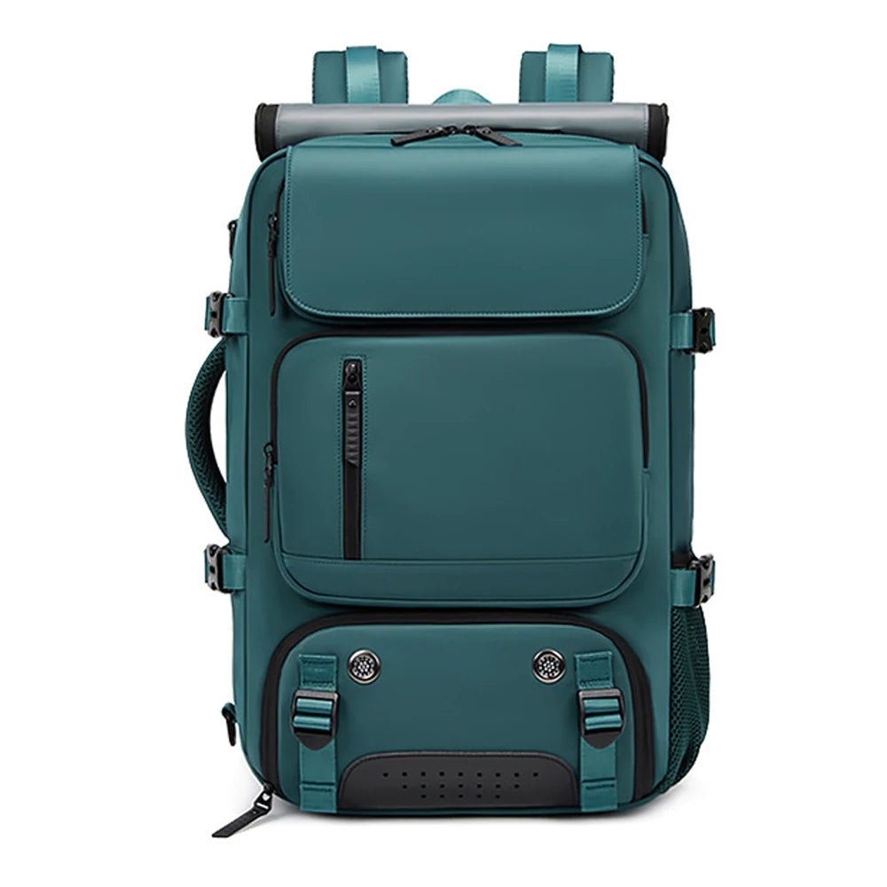 TRAVELMAX Pack – Waterproof Travel Backpack with USB Port, Shoe Compartment & Anti-Theft Pocket