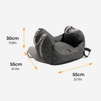 Travelpup – Dog Seat Bed for Safe & Comfortable Car Rides