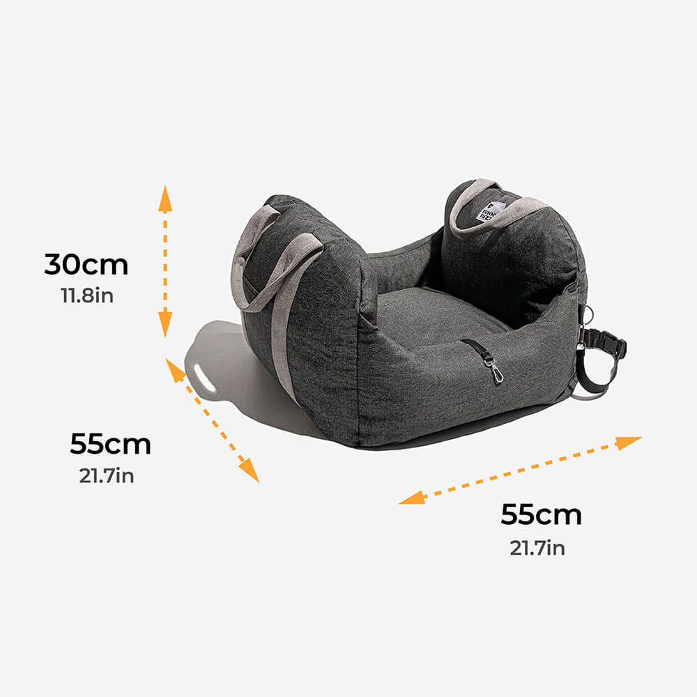 Travelpup – Dog Seat Bed for Safe & Comfortable Car Rides