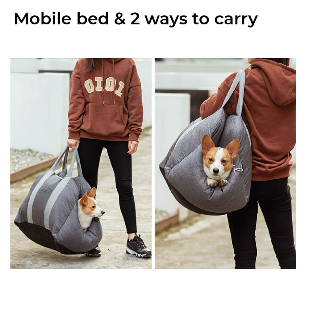 Travelpup – Dog Seat Bed for Safe & Comfortable Car Rides