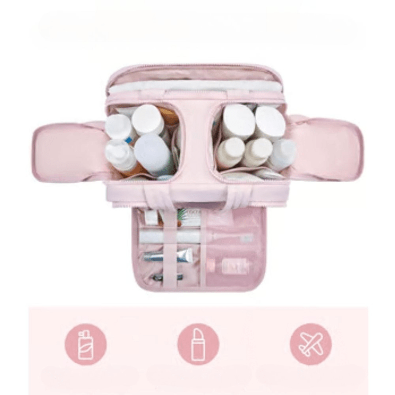 Travelsmart Kit – Compact Toiletry Bag with Hook & Waterproof Compartments