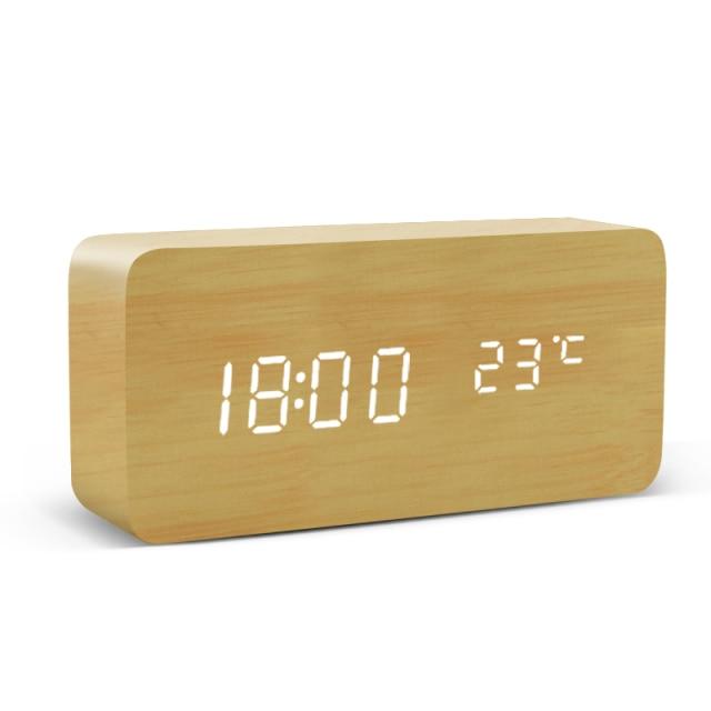 Boom Minimalist LED Alarm Clock Digital Alarm Clock