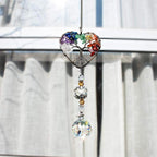 Crystal Wind Chime Tree of Life Sun Catcher