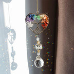 Crystal Wind Chime Tree of Life Sun Catcher