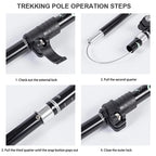 TREKLIGHT POLES – Ultralight Folding Trekking Poles for Hiking & Camping