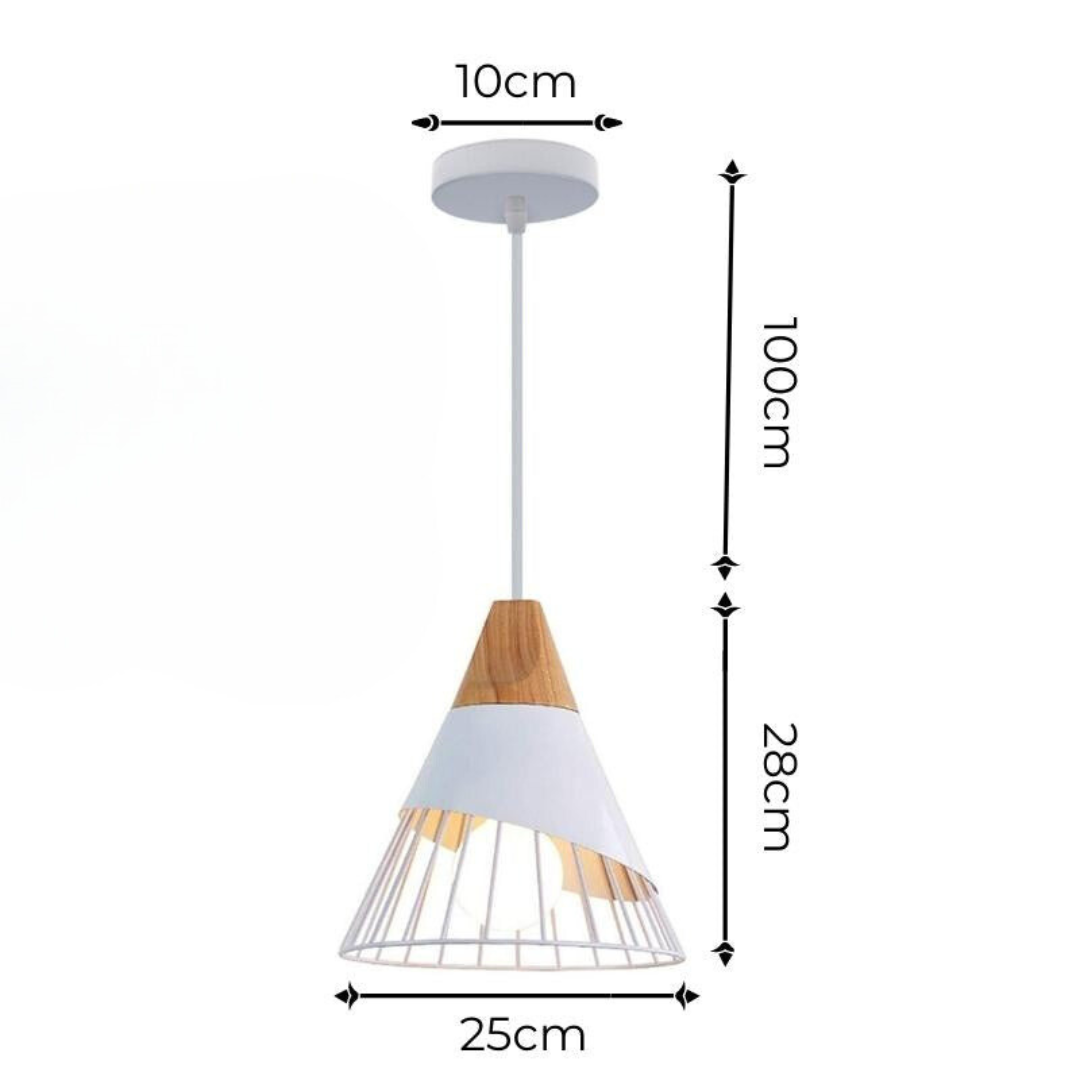 Trendy Scandinavian Industrial Pendant Light - UrbanBeam